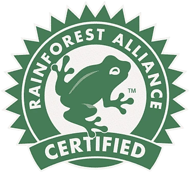 Rainforest Alliance certified